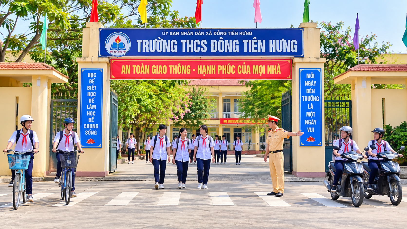 Bài tuyên truyền tháng 9 – Chủ đề: An toàn giao thông